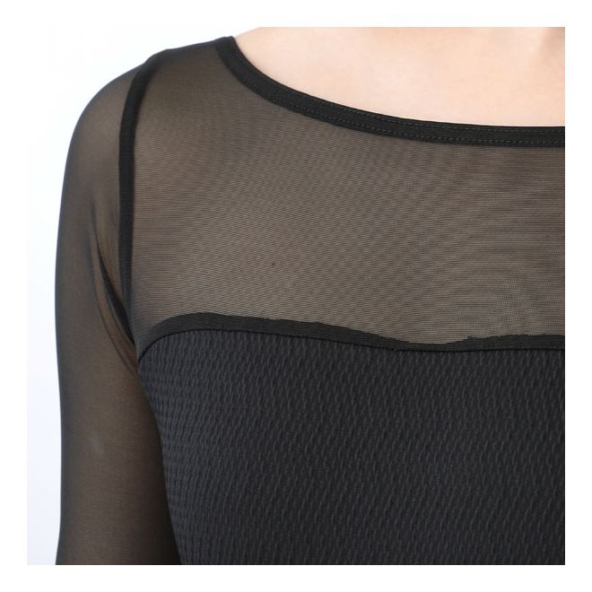 FREED OF LONDON MESH LONG SLEEVED LEOTARD