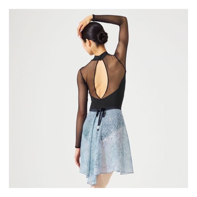 NELACOLLECTION MESH LONG-SLEEVED LEOTARD