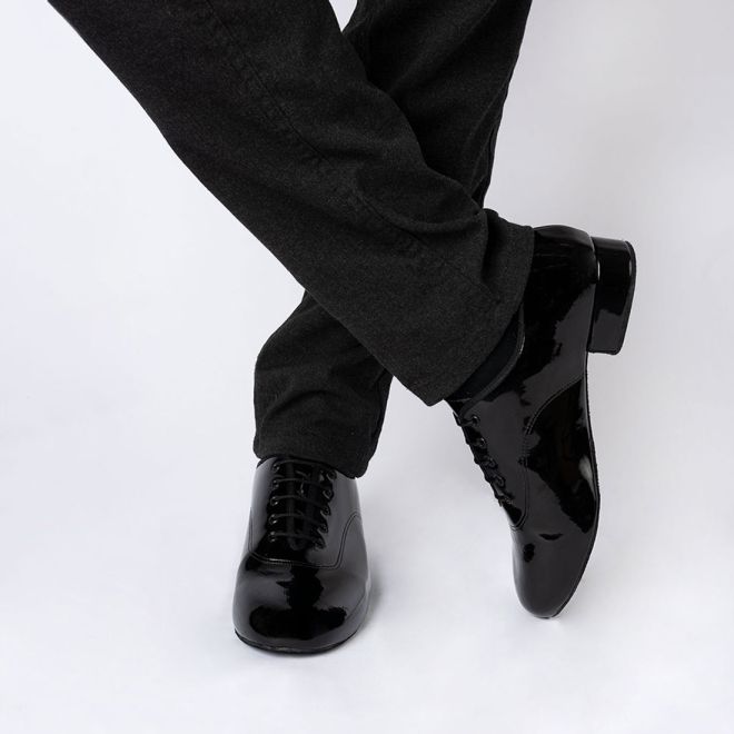 MEN'S PATENT LEATHER BALLROOM SHOE