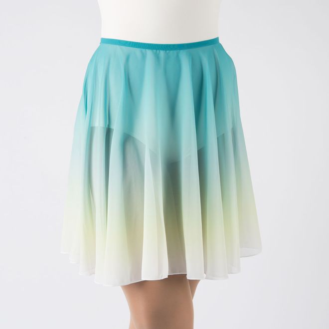OMBRE CHIFFON BALLET SKIRT