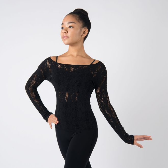 SEAMLESS LONG SLEEVE TOP
