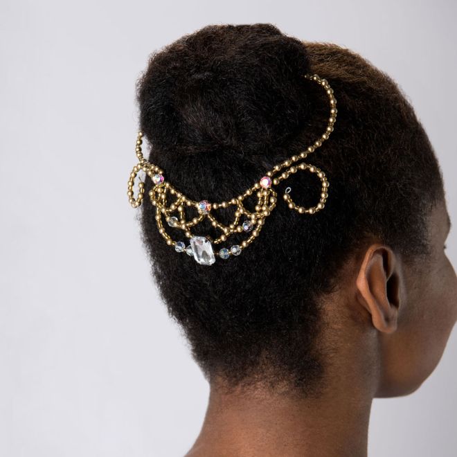SMALL JEWELED HEADPIECE