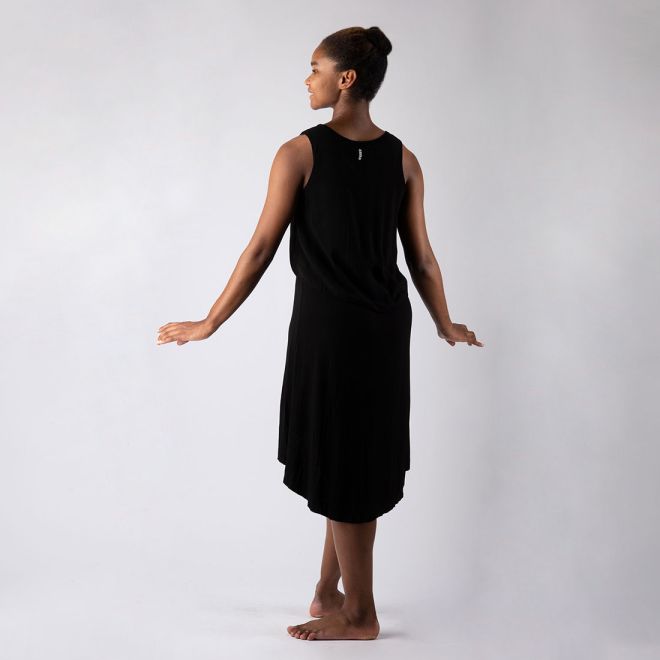 DEHA TANK-SLEEVED DRESS