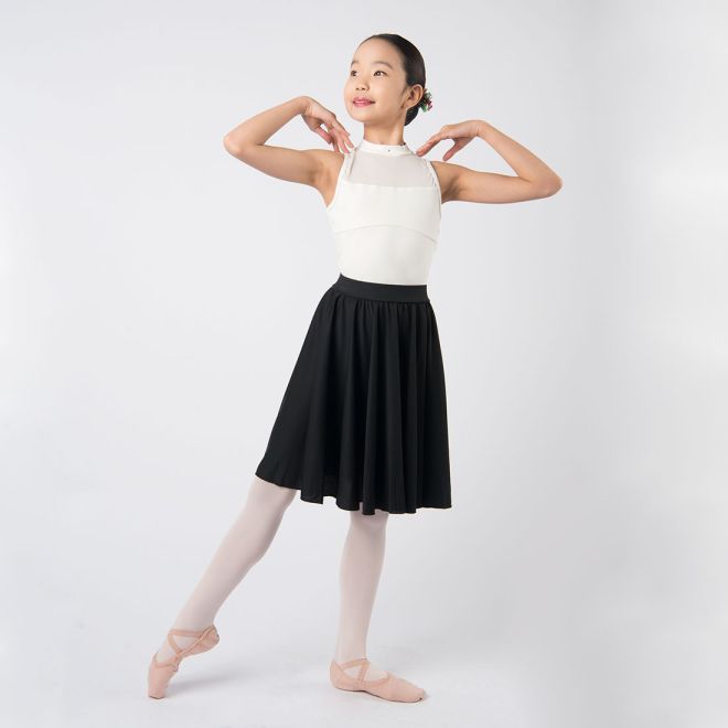 KNEE-LENGTH CIRCLE SKIRT, CHILD