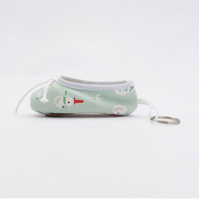 FREED OF LONDON MINI POINTE SHOE KEYRING