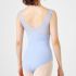 CHACOTT TANK-SLEEVED LEOTARD WITH MESH