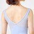 CHACOTT TANK-SLEEVED LEOTARD WITH MESH