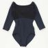 CHACOTT 3/4-SLEEVED LEOTARD