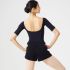 HANNAH O'NEILL COLLECTION: HALF-SLEEVED LEOTARD