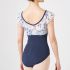 CHACOTT S/S 2024: FLARED SLEEVE LEOTARD W/ PATTERN