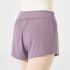 CHACOTT WARM UP SHORTS WITH PINCHED WAISTLINE