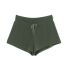 CHACOTT WARM UP SHORTS WITH PINCHED WAISTLINE