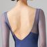 MESH LONG SLEEVED LEOTARD