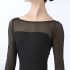 FREED OF LONDON MESH LONG SLEEVED LEOTARD