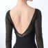 FREED OF LONDON MESH LONG SLEEVED LEOTARD