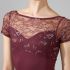 NELA LACE CAP SLEEVED LEOTARD