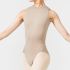 HIGH NECK LEOTARD WITH OPEN BACK