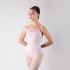 CAMISOLE LEOTARD WITH LACE OVERLAY
