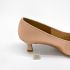 SQUARE FLARED HEEL COVERS WITH SUEDE