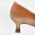 SQUARE FLARED HEEL COVERS WITH SUEDE