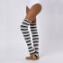 STRIPED LEGWARMER