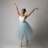 BLUE AND SILVER ROMANTIC TUTU