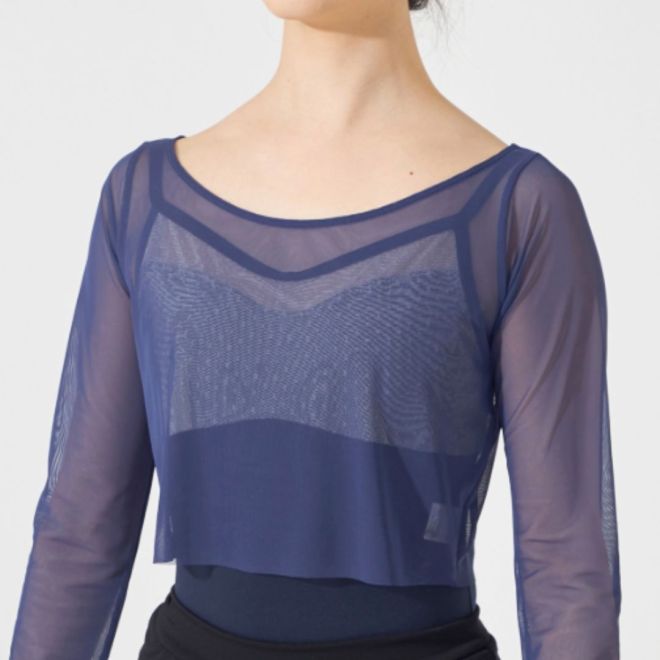 CHACOTT MESH CROPPED TOP