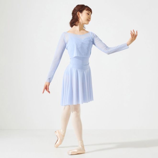 CHACOTT MESH CROPPED TOP