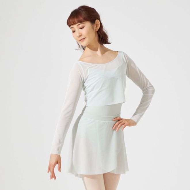 CHACOTT MESH CROPPED TOP