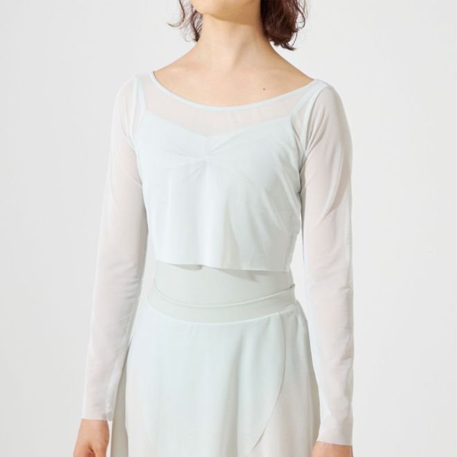 CHACOTT MESH CROPPED TOP