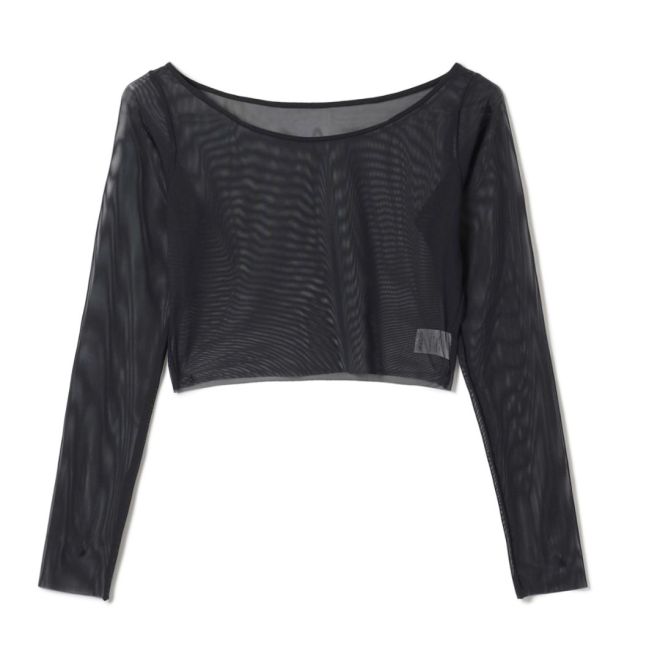 CHACOTT MESH CROPPED TOP