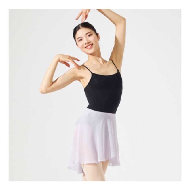 HANNAH O’NEILL CAMISOLE LEOTARD WITH LACE UPPER