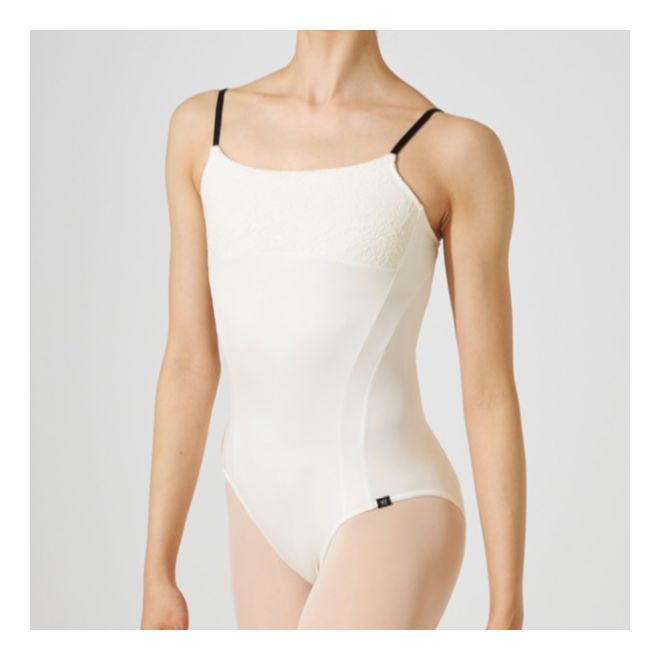 HANNAH O’NEILL CAMISOLE LEOTARD WITH LACE UPPER