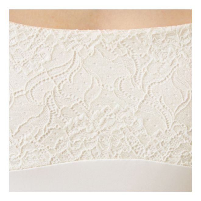 HANNAH O’NEILL CAMISOLE LEOTARD WITH LACE UPPER