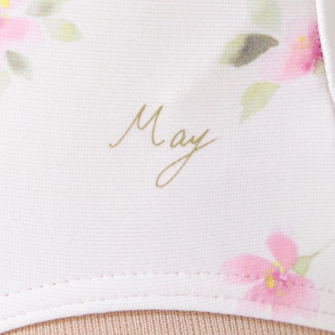 MAY NAGAHISA CHERRY BLOSSOM TANK SLEEVED LEOTARD