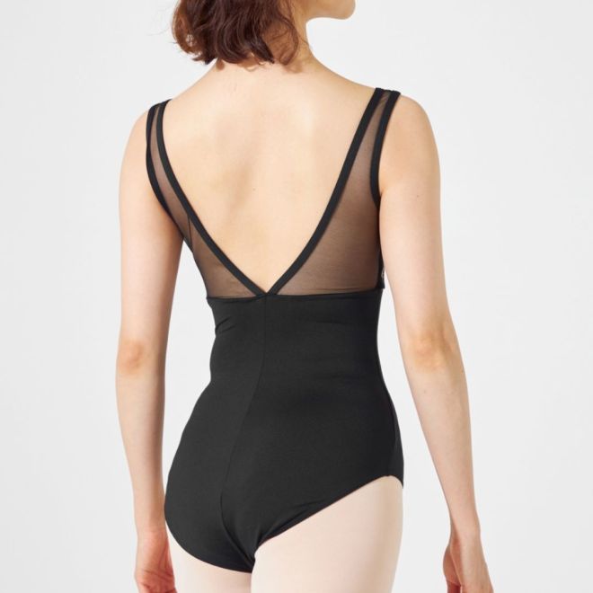 CHACOTT LEOTARD WITH EMBROIDERED UPPER