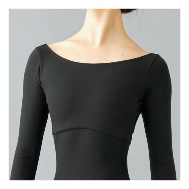 CHACOTT 3/4-SLEEVED LEOTARD