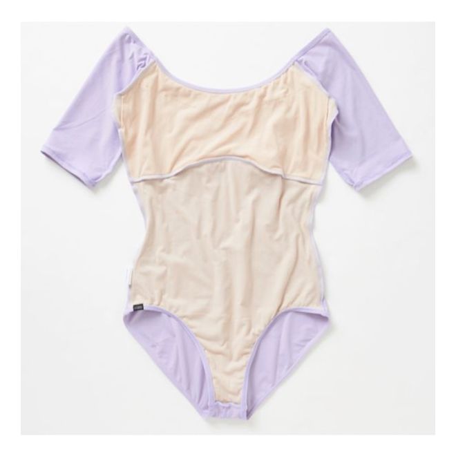 HANNAH O'NEILL COLLECTION: HALF-SLEEVED LEOTARD