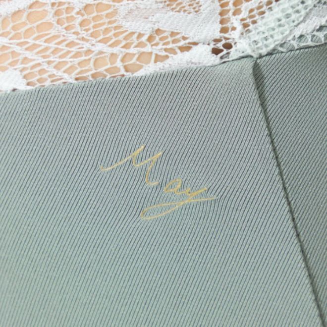 MAY NAGAHISA CHERRY BLOSSOM FRENCH SLEEVED LEOTARD