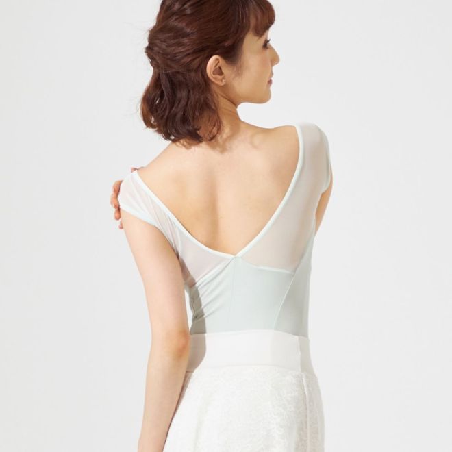 CHACOTT FRENCH-SLEEVED LEOTARD