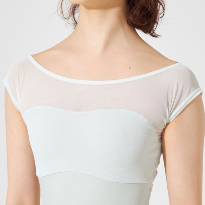 CHACOTT FRENCH-SLEEVED LEOTARD