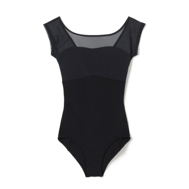 CHACOTT FRENCH-SLEEVED LEOTARD