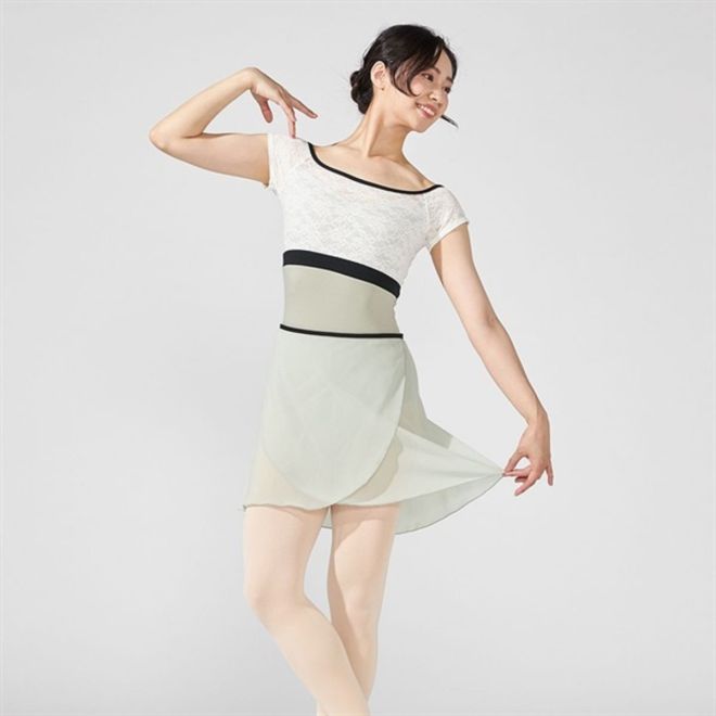 CHACOTT CHIFFON WRAP SKIRT