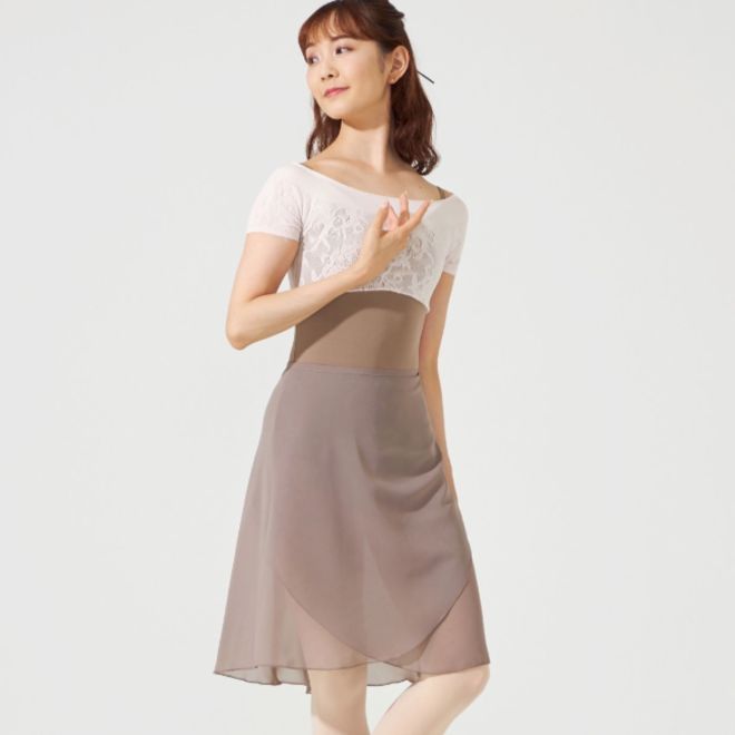 CHACOTT LONG WRAP SKIRT