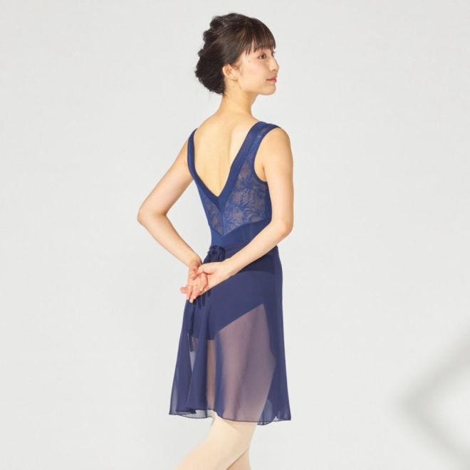 CHACOTT CHIFFON WRAP SKIRT