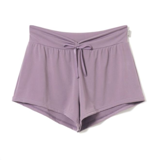 CHACOTT WARM UP SHORTS WITH PINCHED WAISTLINE