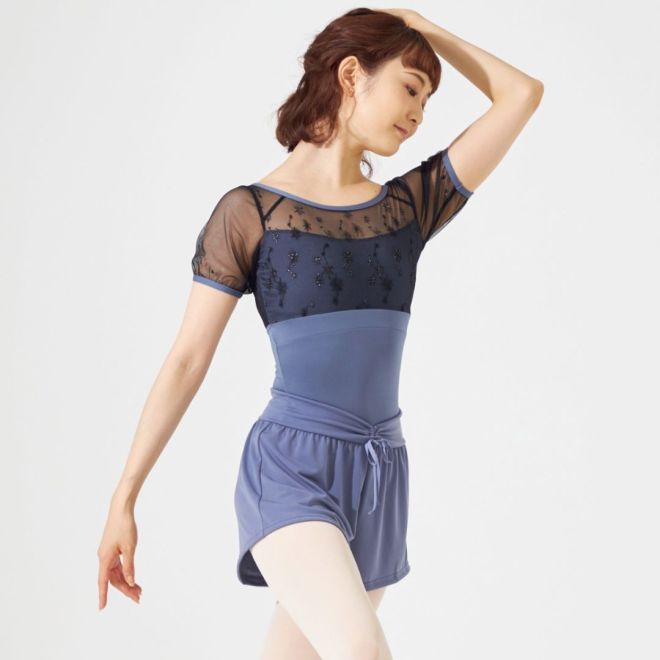 CHACOTTS WARM UP SHORTS WITH PINCHED WAISTLINE