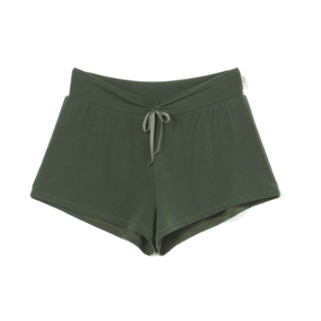 CHACOTT WARM UP SHORTS WITH PINCHED WAISTLINE