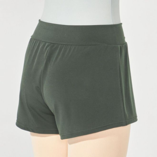 CHACOTT WARM UP SHORTS WITH PINCHED WAISTLINE