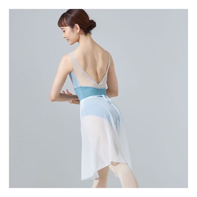 NELA COLLECTION TANK SLEEVED LEOTARD